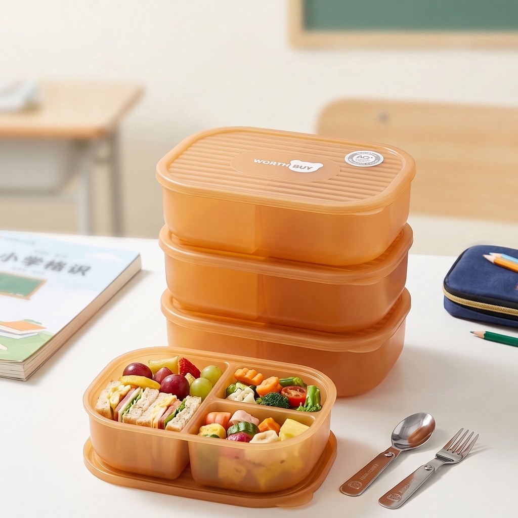 Meal Prep Japanese Food - Japoński plastikowy pojemnik na lunch dla