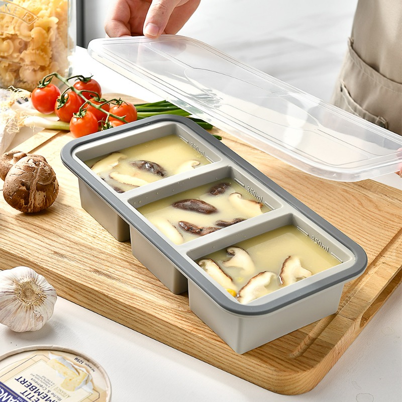 Souper Cubes, silikonowe formy – Meal Prep Menu recenzja i cena