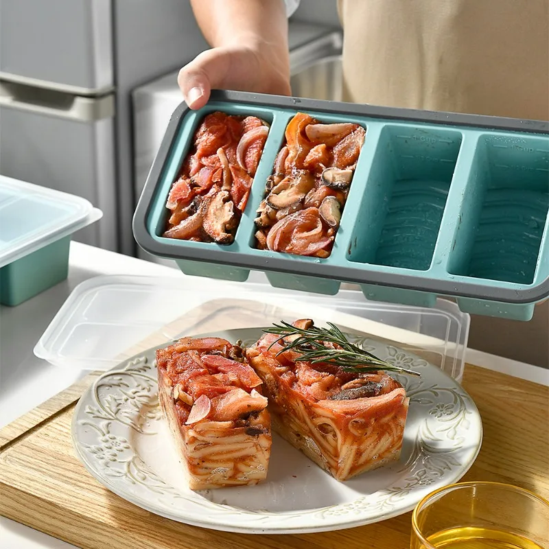 Souper Cubes, silikonowe formy – Meal Prep Menu recenzja i cena