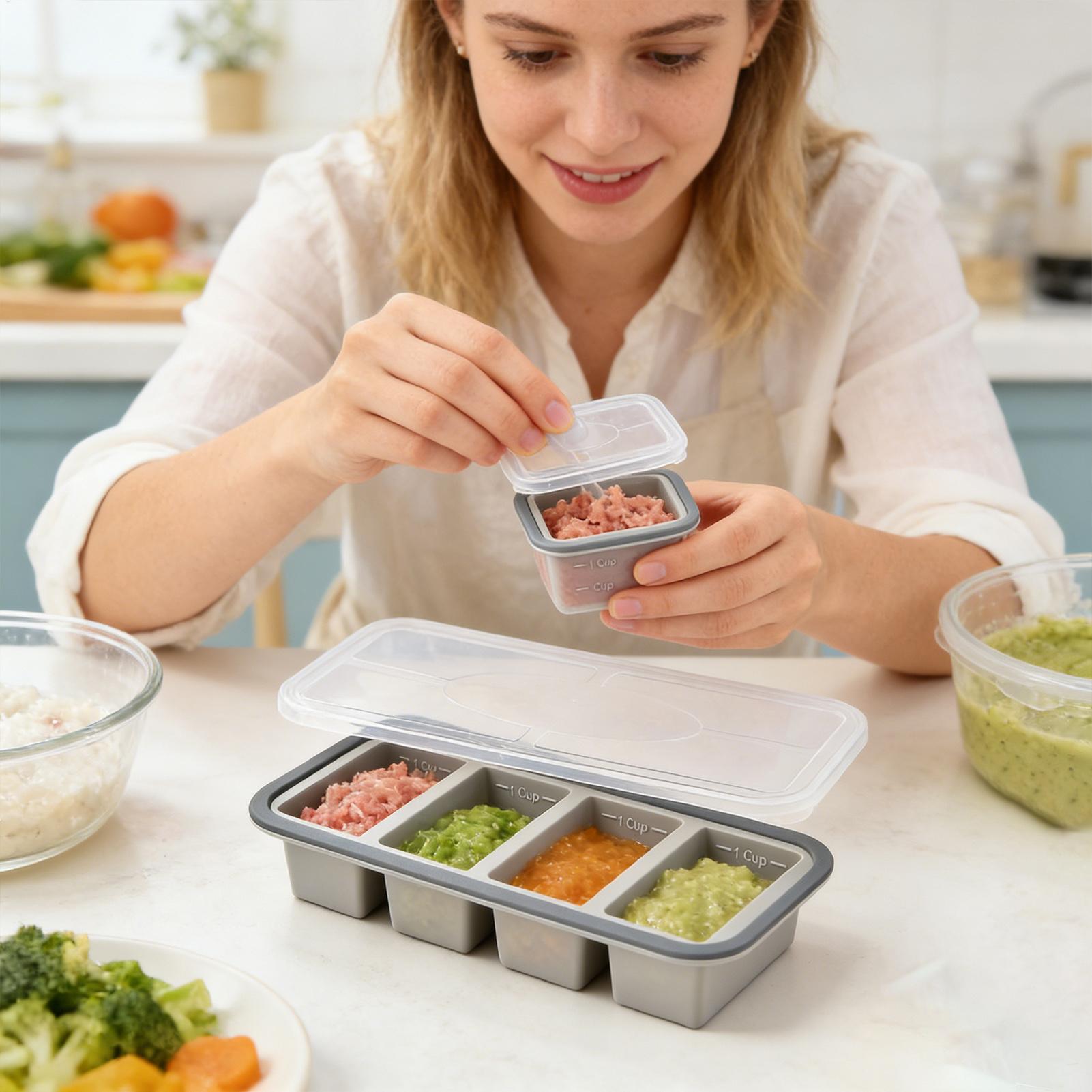 Silikonowe formy do zamrażarki – Meal Prep Menu recenzja i cena