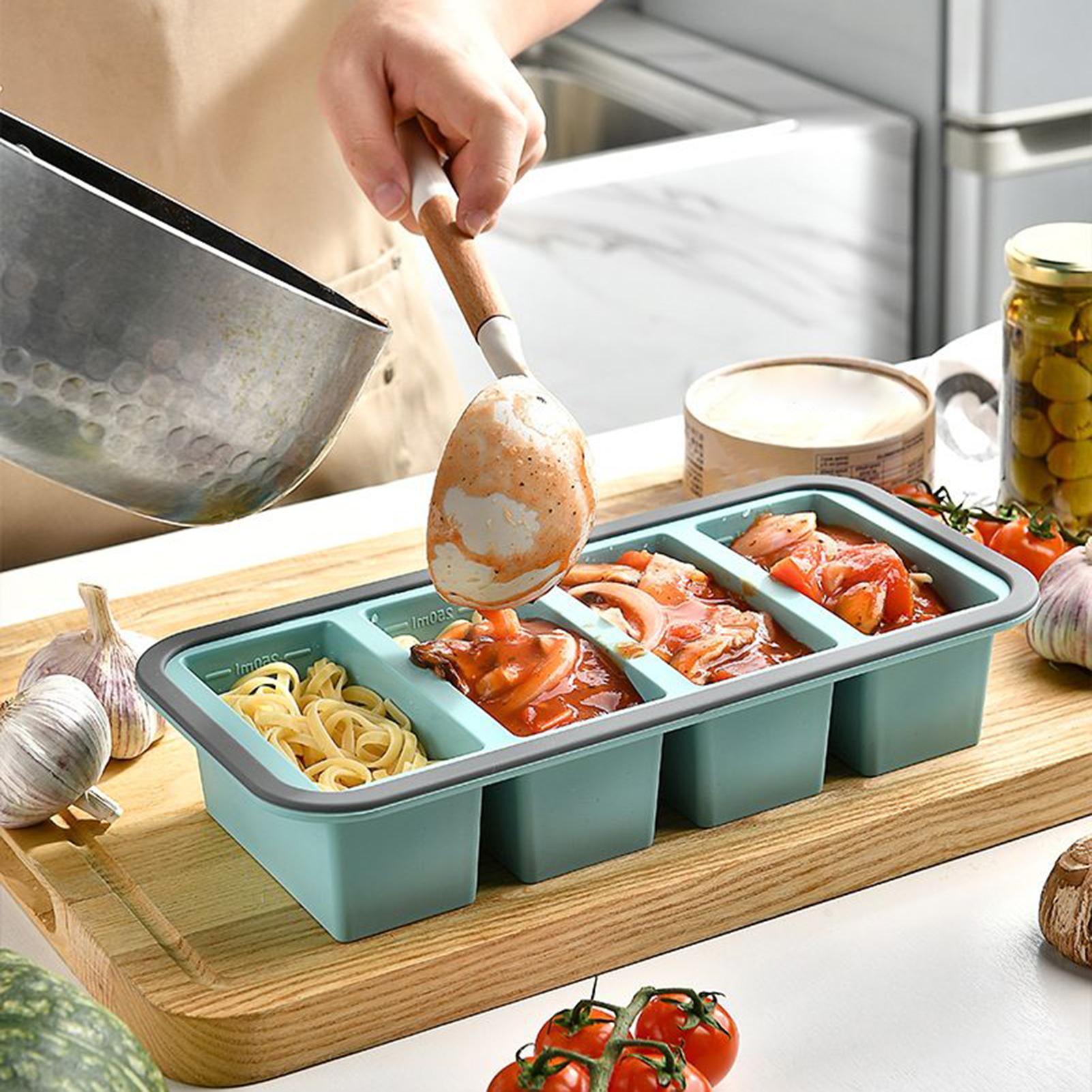 Silikonowe formy do zamrażarki – Meal Prep Menu recenzja i cena