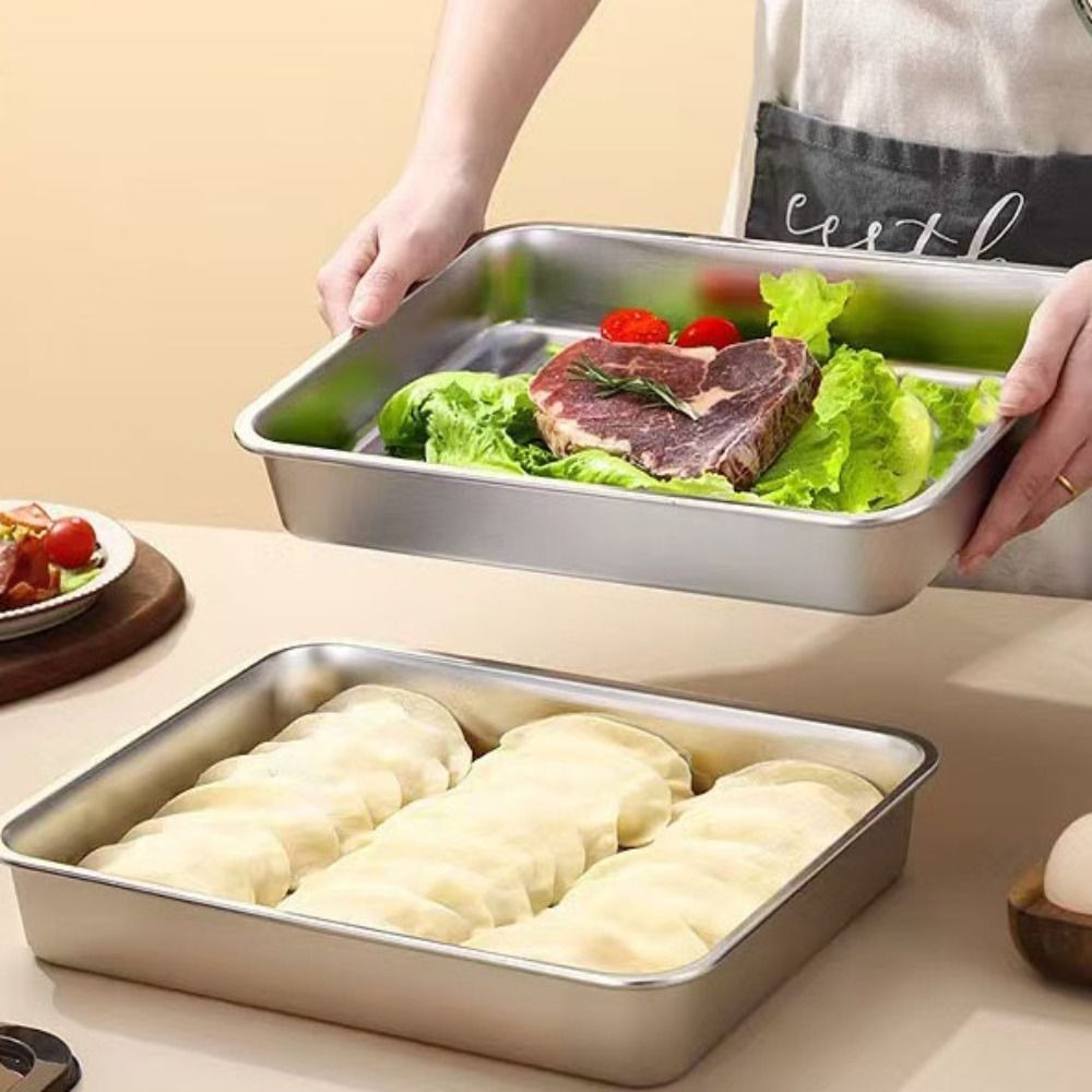 Prostokątny pojemnik ze stali  – Meal Prep Menu recenzja i cena