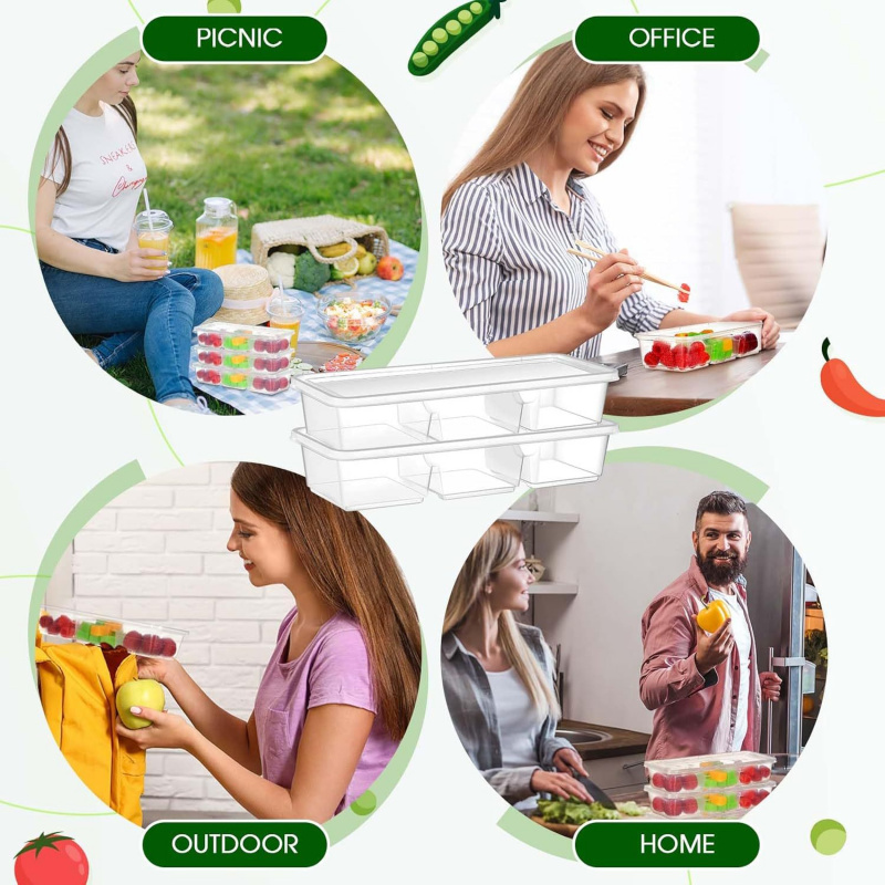 【Pojemnik na żywność z 3 przeg – Meal Prep Japanese Food recenzja i cena