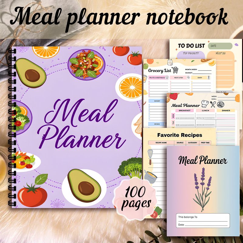 Planer posiłków, Planer przygo – Meal Prep Menu recenzja i cena