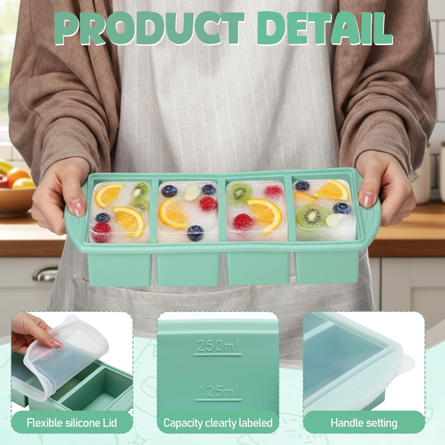Silikonowa forma do zamrażarki – Meal Prep Menu recenzja i cena